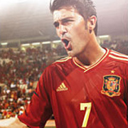 Spain Home Shirt 2012/13 - University Red/Sunshine